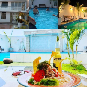 Habitaciones Matrimoniales en Playa Pulpos HOSPEDAJE DELFINES HOUSE